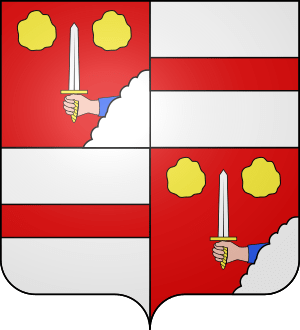 Blason Commune Laning - Casas - Moselle