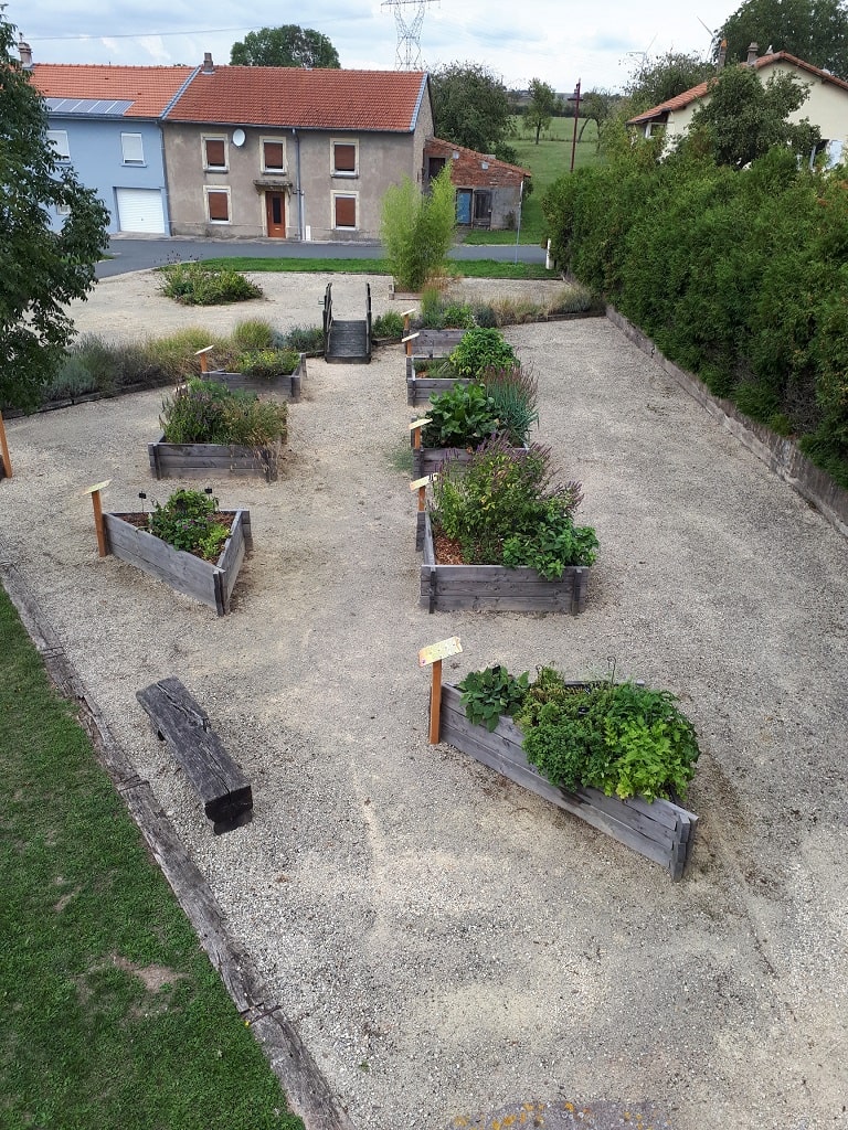 Jardin Commune Suisse - Casas - Moselle