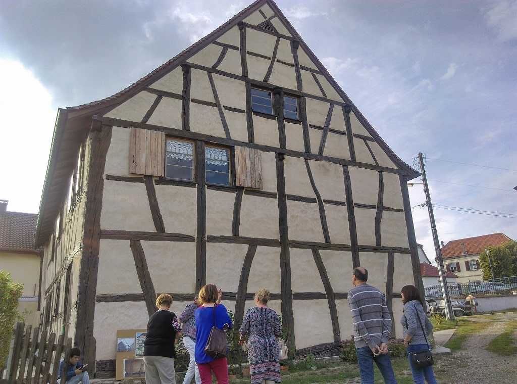 Maison BONERT à pan de bois-2 Commune Hellimer - Casas - Moselle