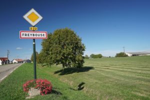 Panneau Commune Freybouse Casas - Moselle
