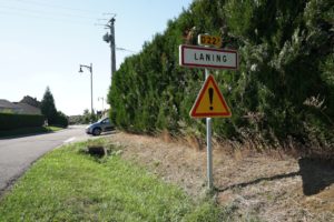 Panneau Commune Laning - Casas - Moselle